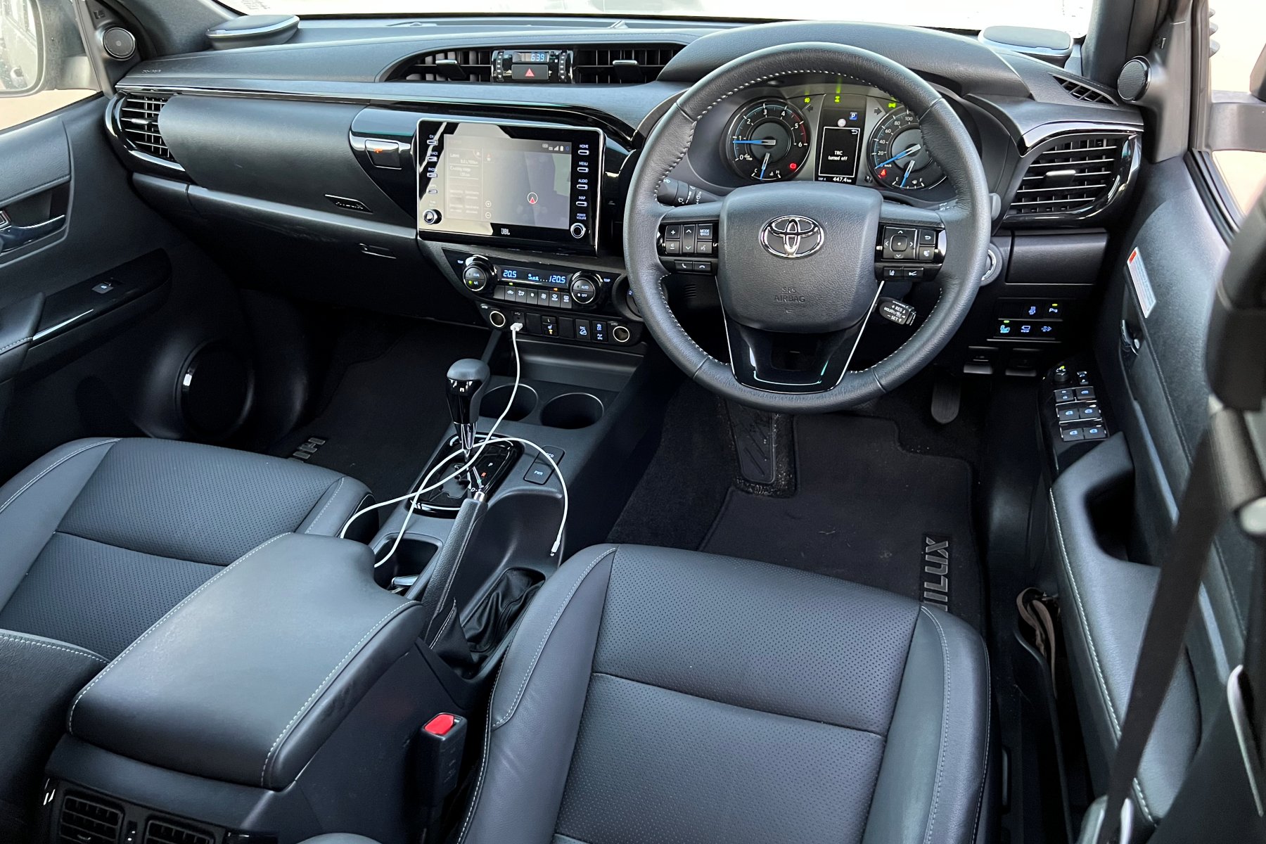 2023 Toyota HiLux Rogue front interior