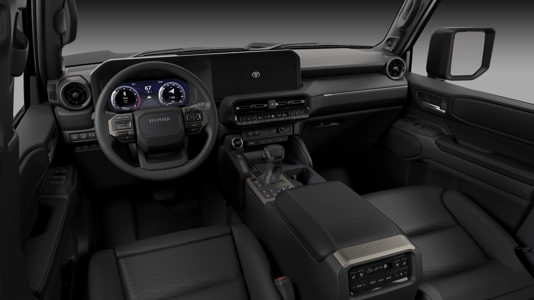 2024 Toyota LandCruiser Prado interior 2