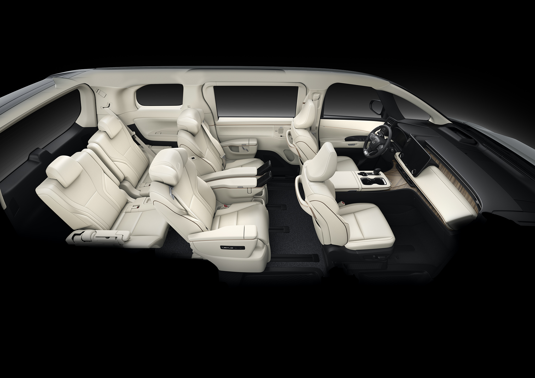 Lexus LM seats