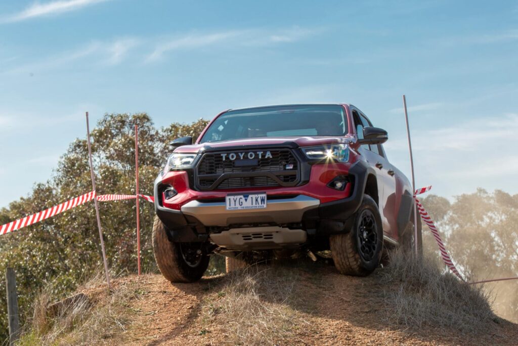 First drive in a Toyota HiLux GR Sport - Motoring Minute