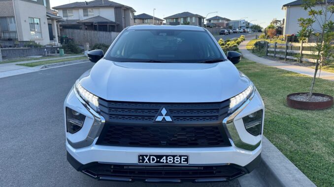 Mitsubishi Eclipse Cross LS Black Edition front grill and bonnet