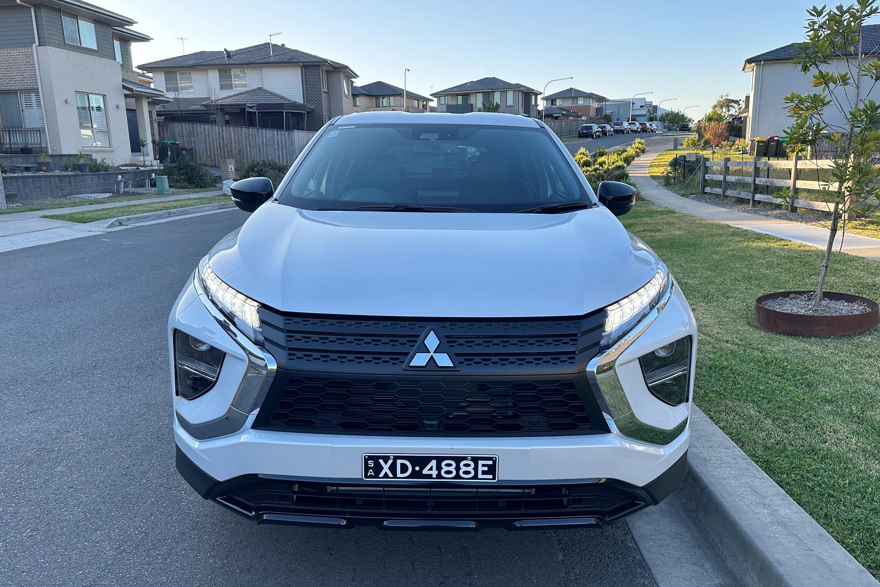Mitsubishi Eclipse Cross LS Black Edition front grill and bonnet