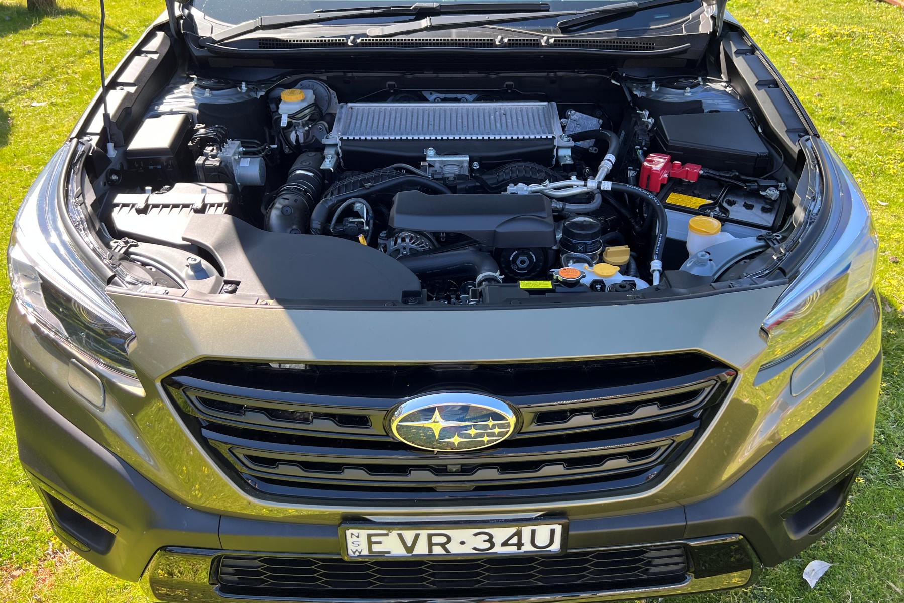Subaru Outback XT Sport engine