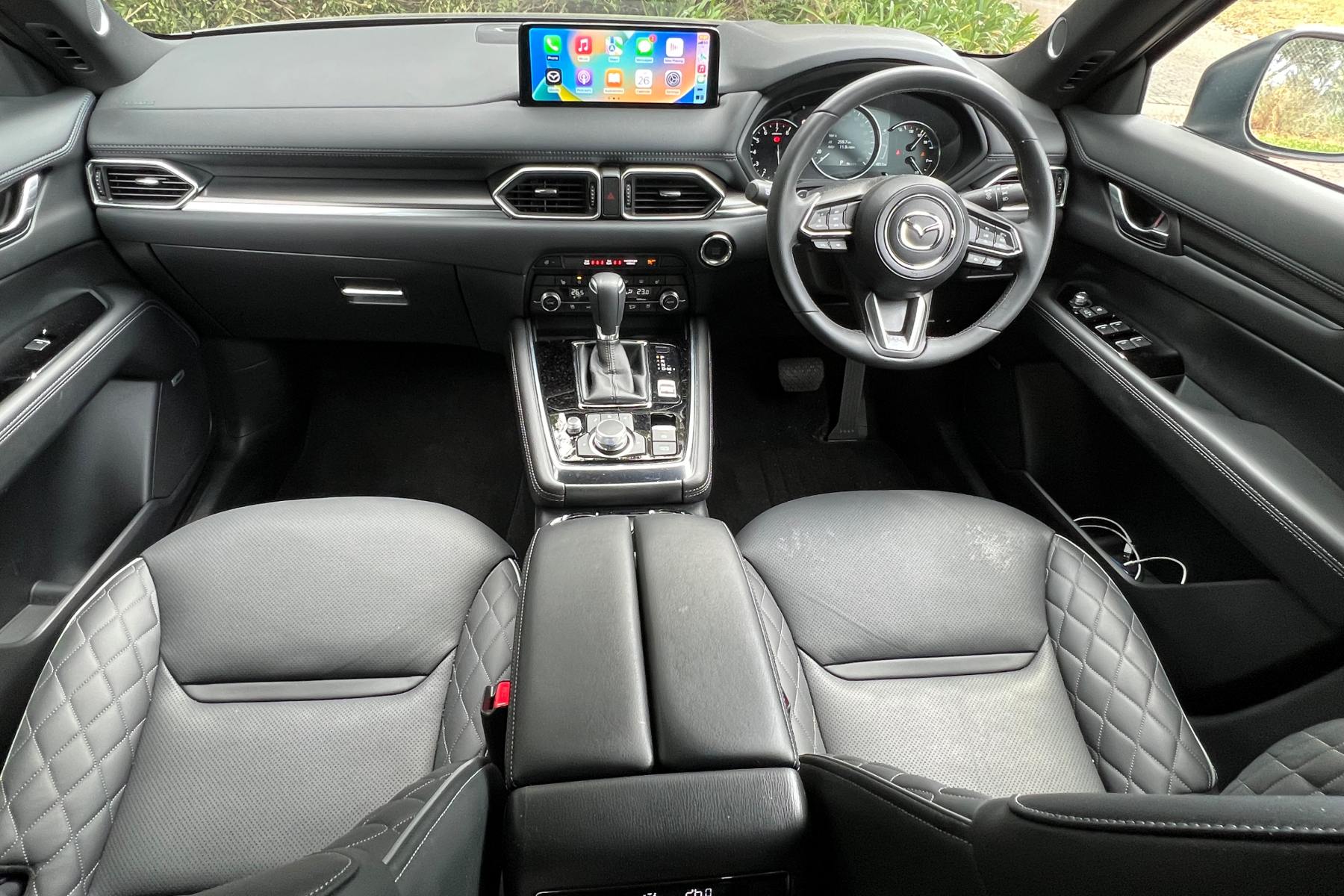 Mazda CX-8 Asaki interior front 1
