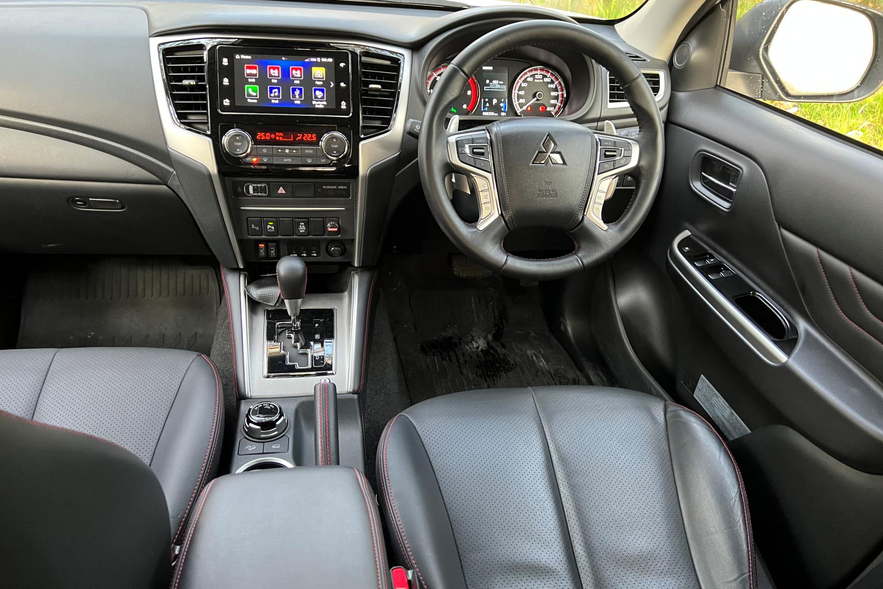 Mitsubishi Triton GLS Sport 4WD Dual Cab Ute interior front 2