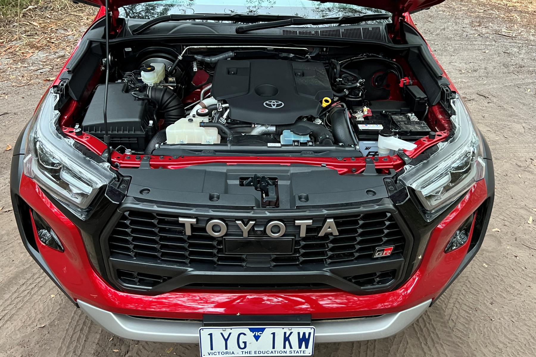 2024 Toyota HiLux GR Sport engine