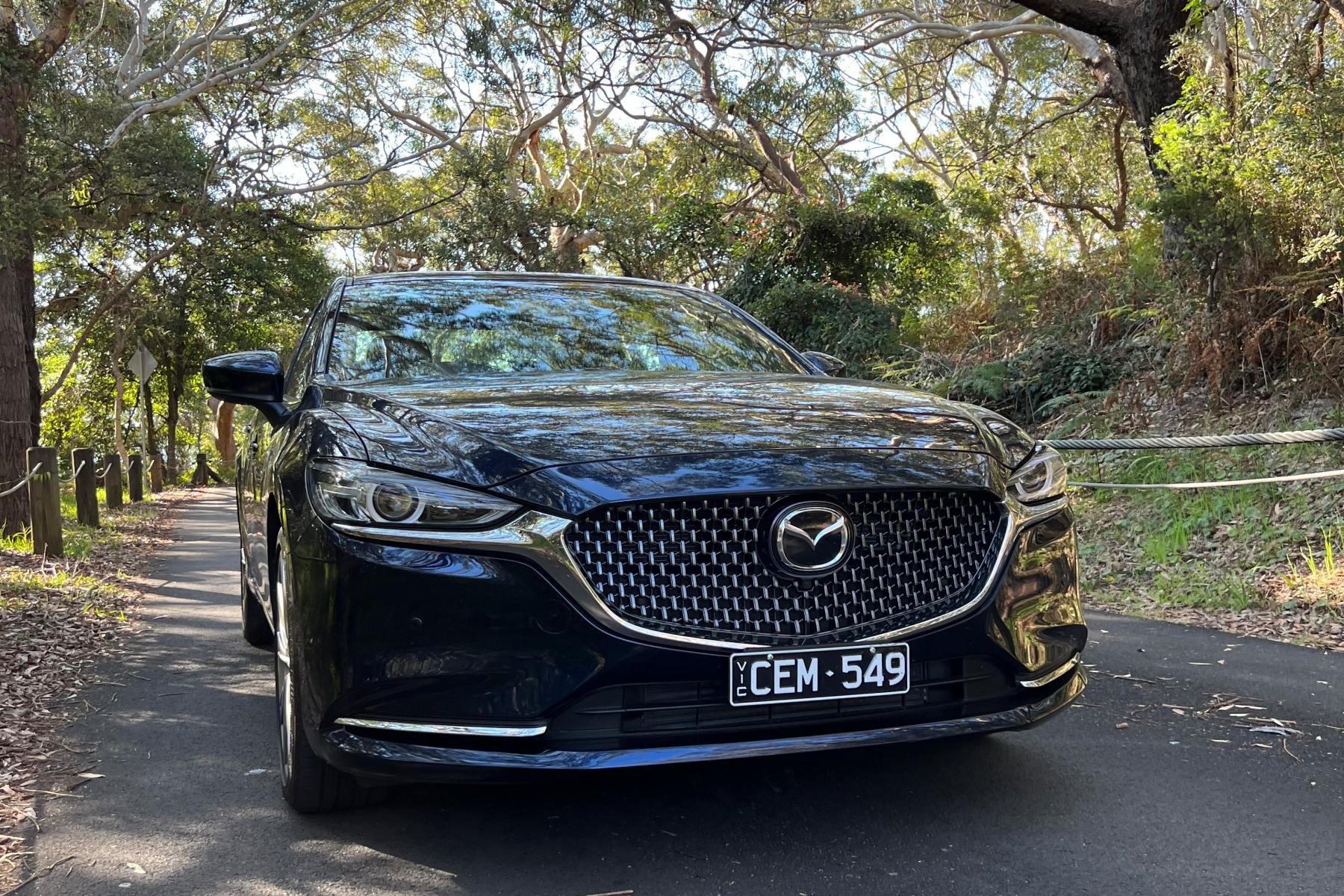 Mazda6 Atenza sedan front grill and bonnet 2