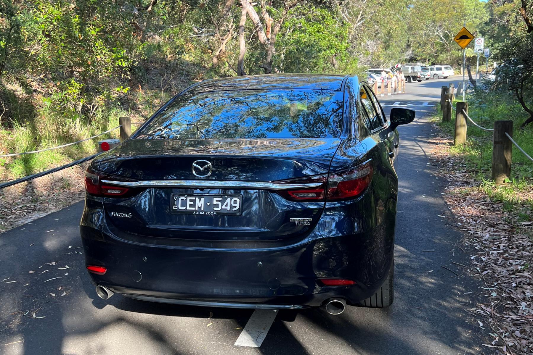 Mazda6 Atenza sedan rear quarter 3