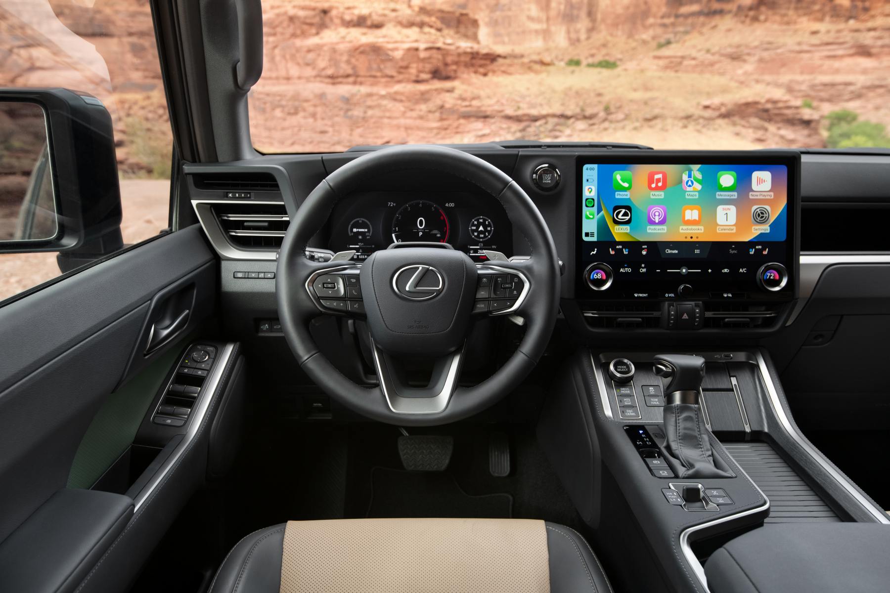 Lexus GX model interior