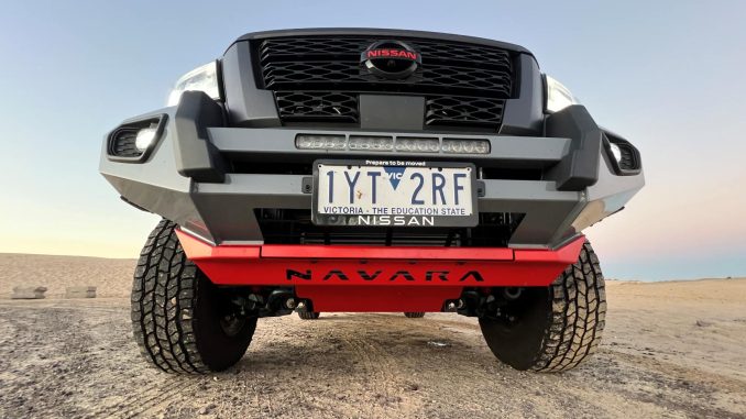 2024 Nissan Navara Pro 4-x Warrior front skid plate 1