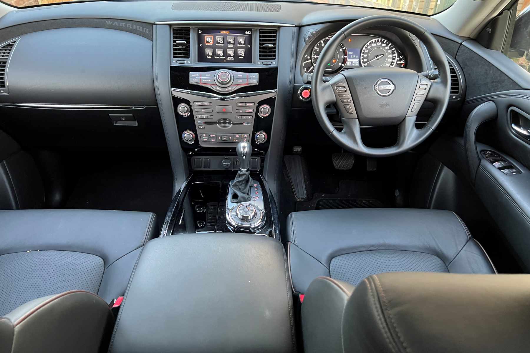 2023 Nissan Patrol Warrior front interior 1