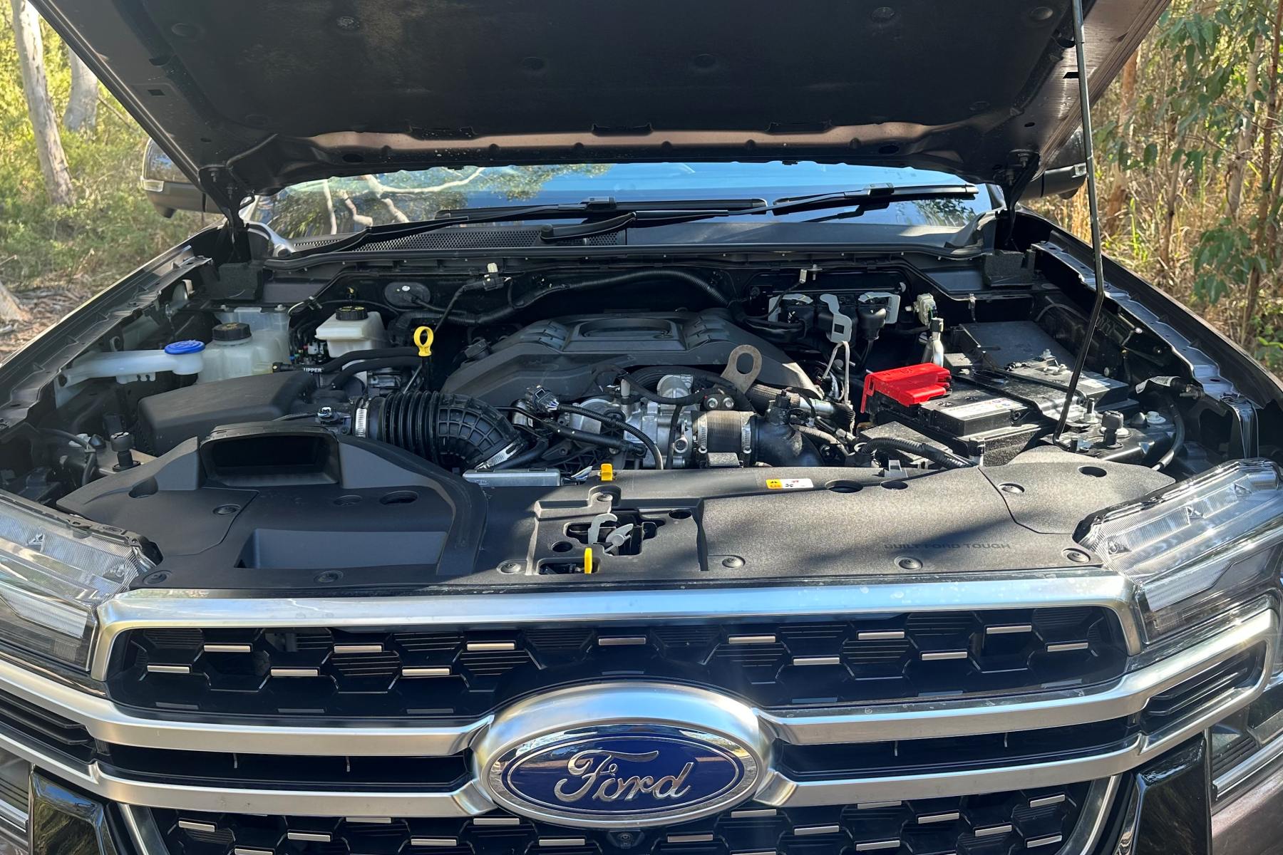 2024 Ford Ranger Platinum 4WD Ute engine
