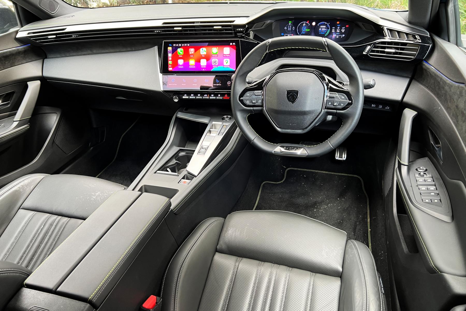 2024 Peugeot 408 PHEV interior front 1