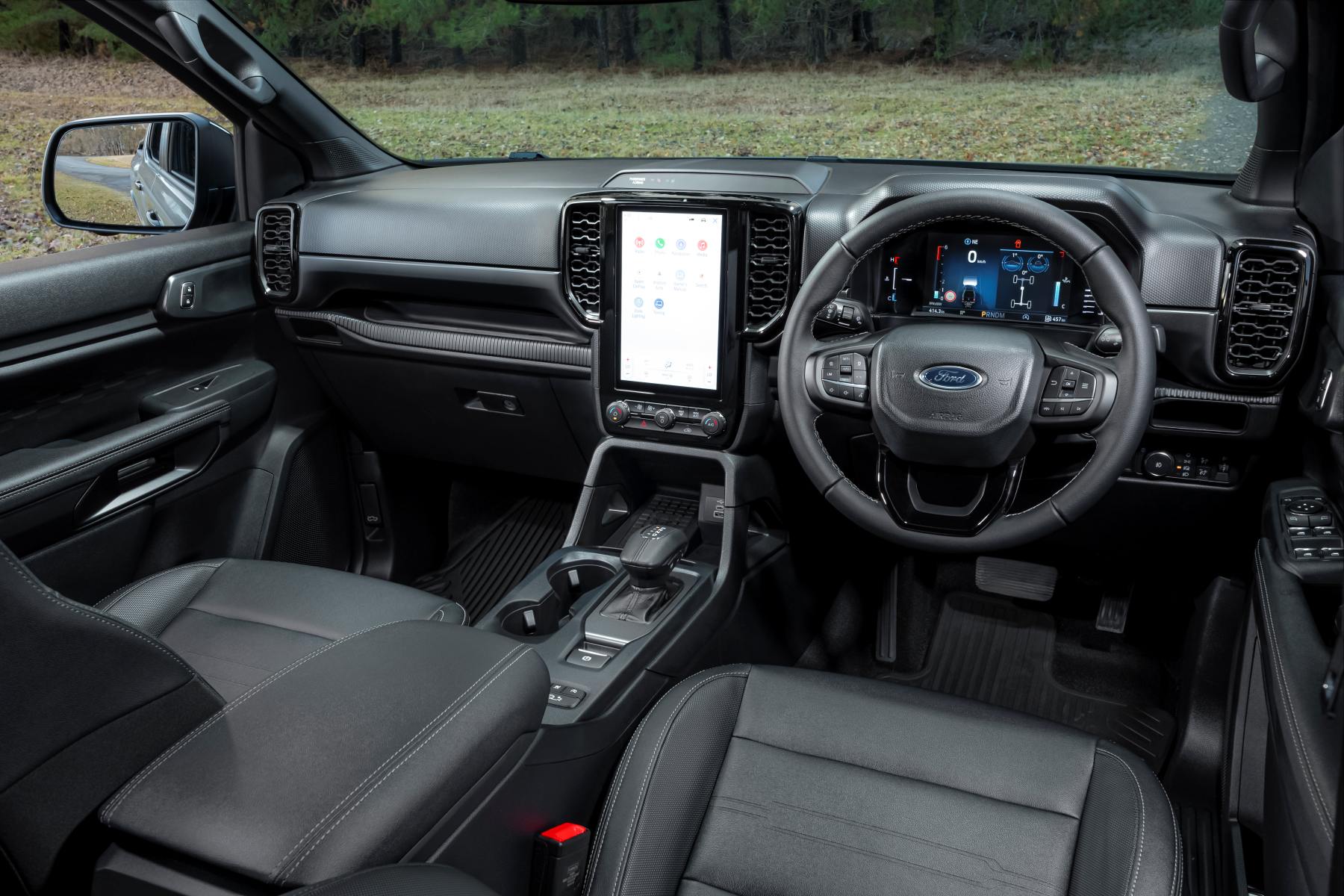 Ford Ranger Tremor front interior 1