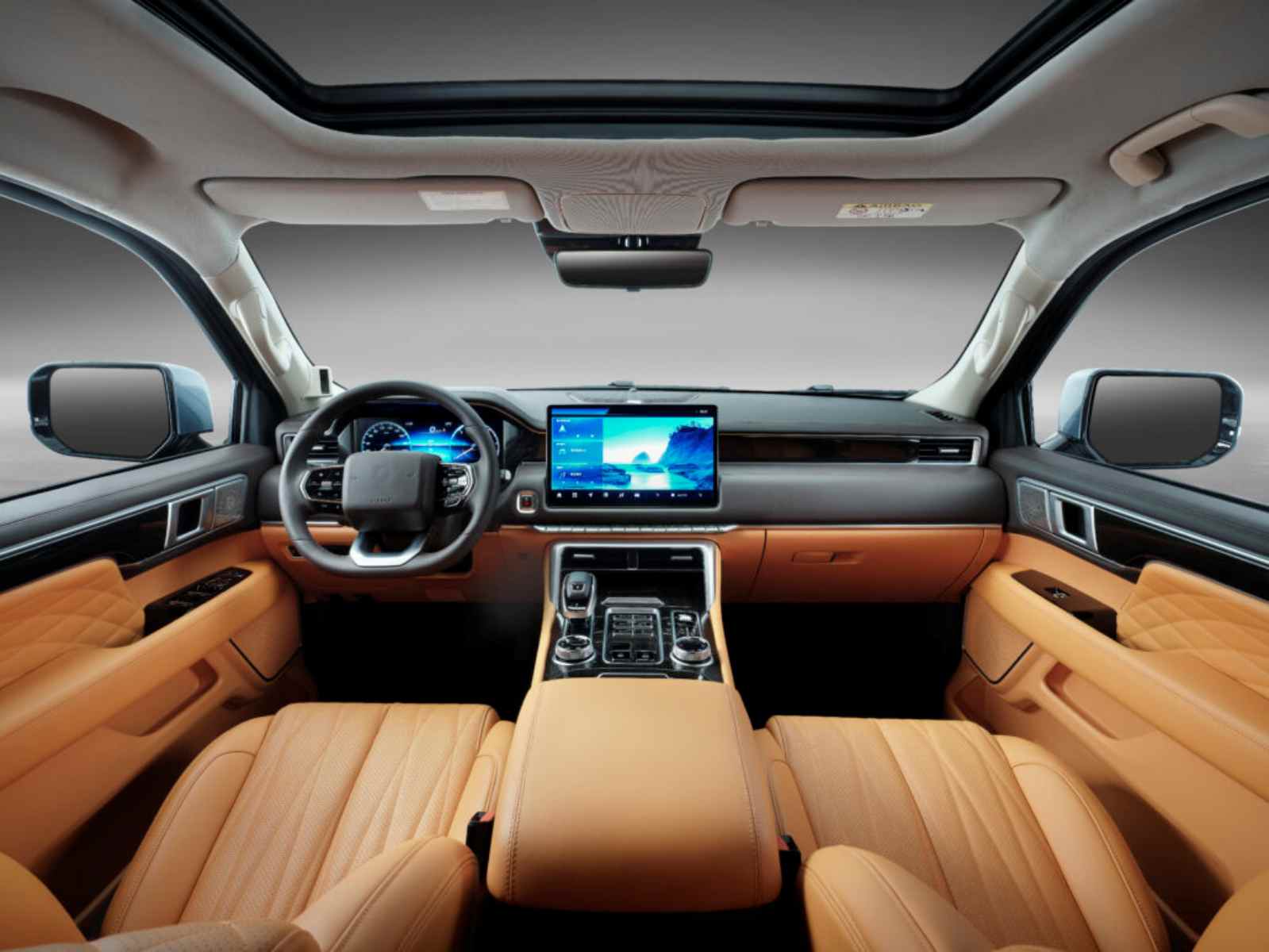 FOTON TUNLAND V9 interior 1