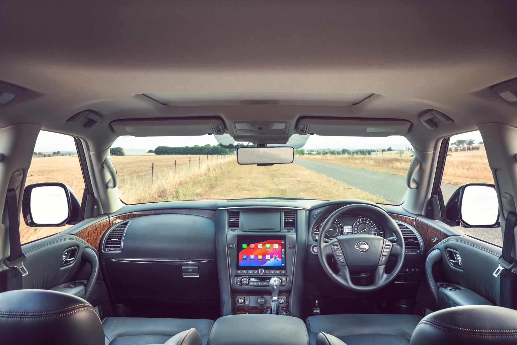 MY24 Nissan Patrol Ti-L interior front