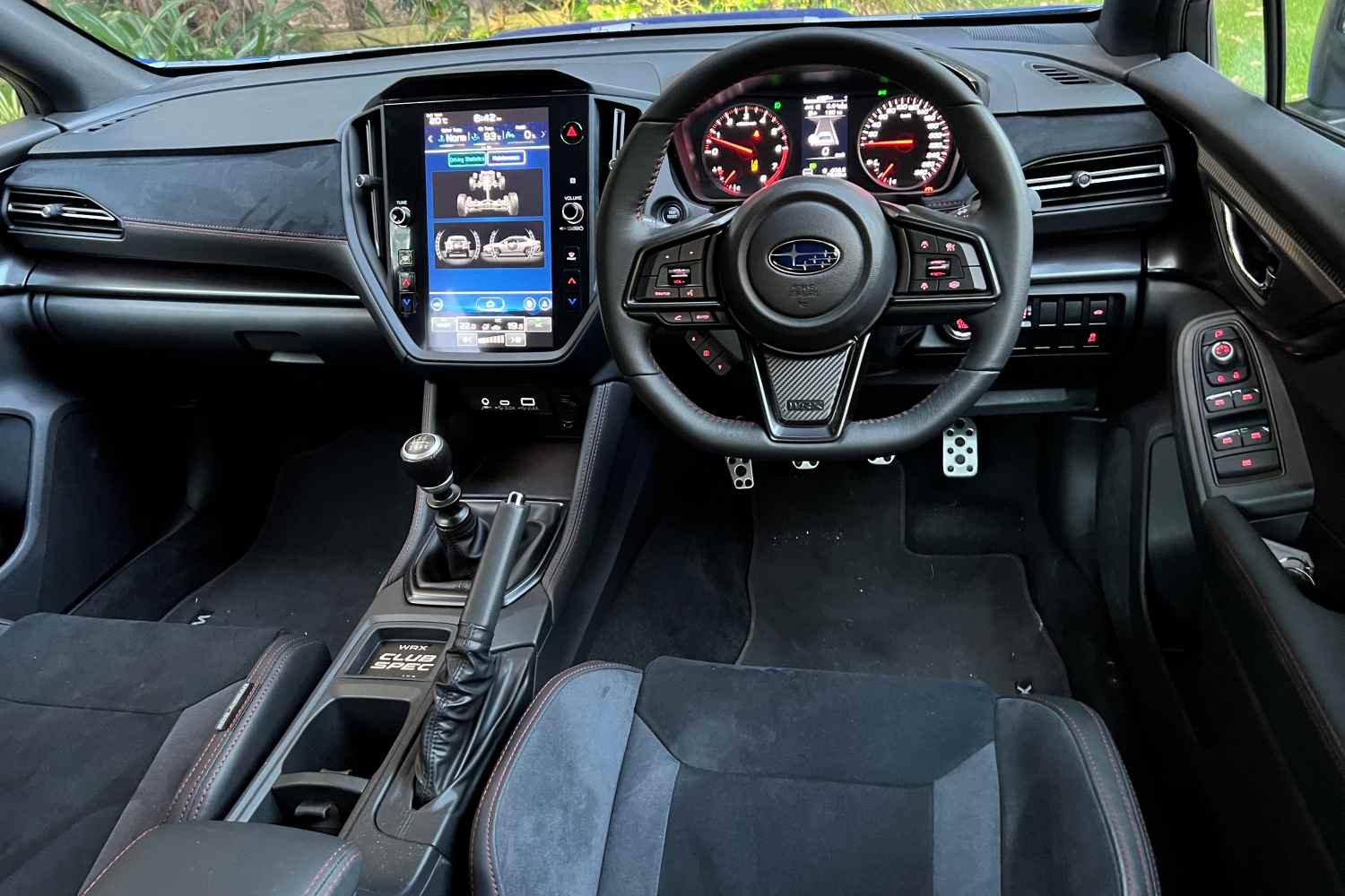 Subaru WRX Club Spec front interior 1