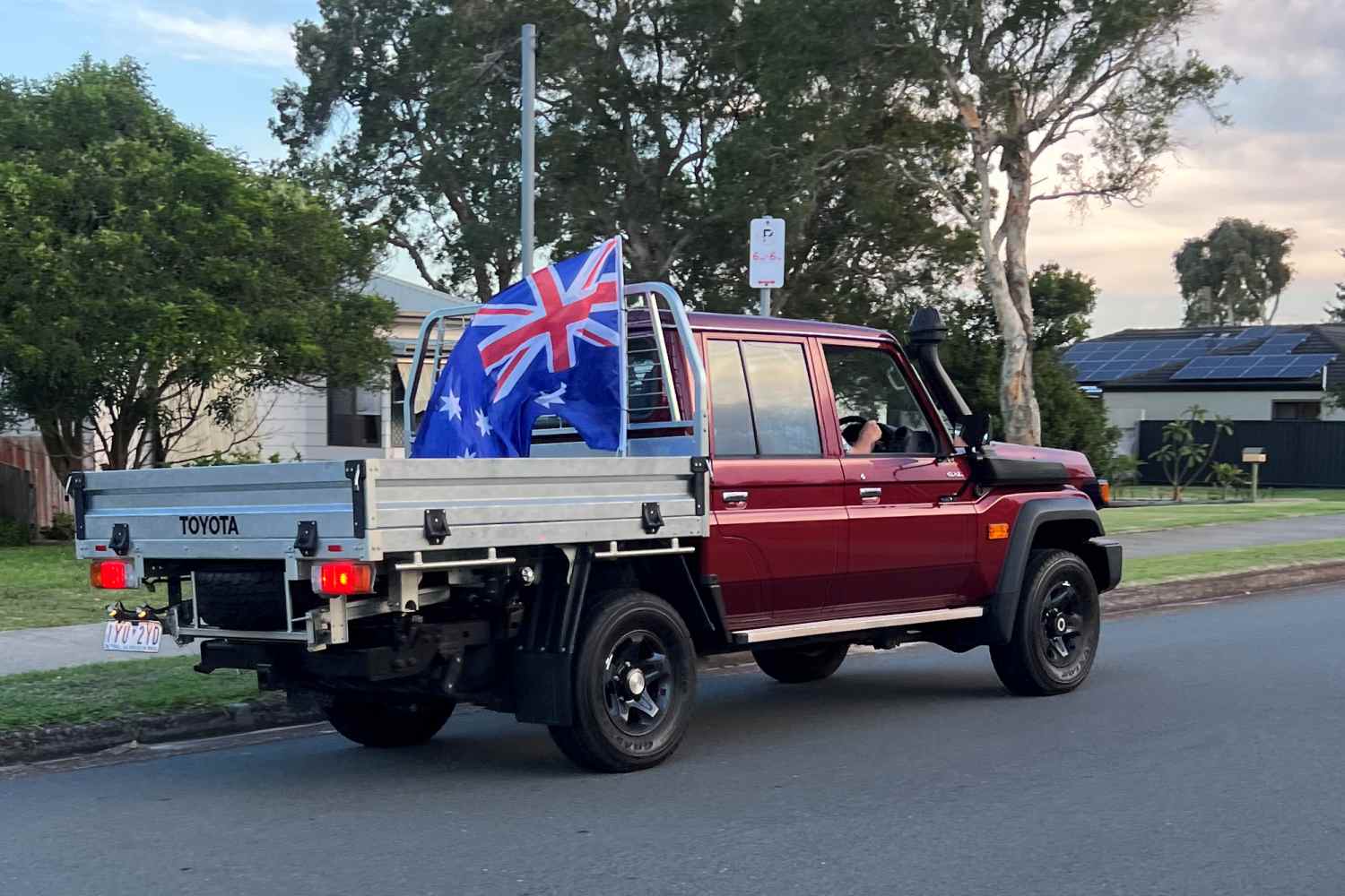 Toyota LC70 DCC GXL Australia Day celebrations