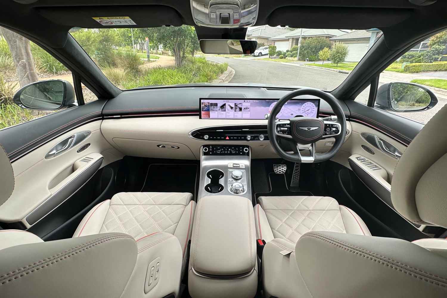 Genesis GV70 3.5T Signature Sport interior 1