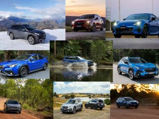 Subaru collage