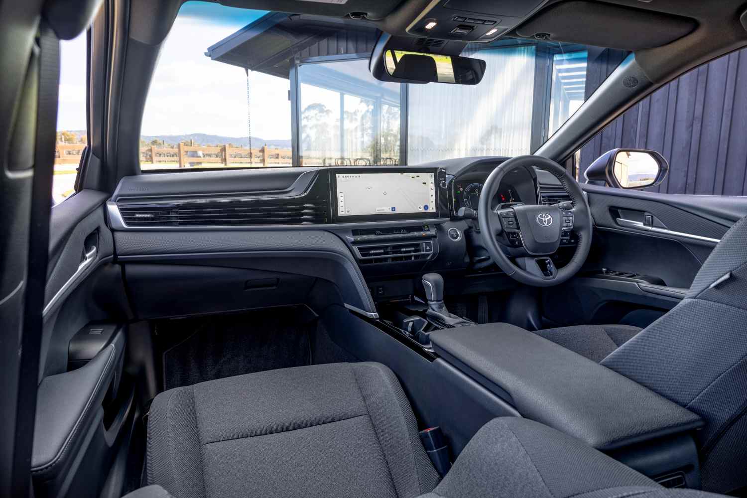 2025 Toyota Camry Ascent Sport front seats and interior