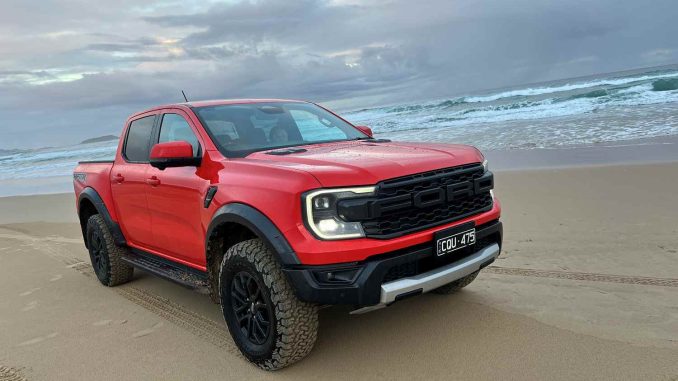 Ford Ranger Raptor front quarter 1