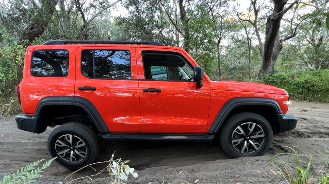 GWM Tank 300 Ultra 4WD wheel articluation 2