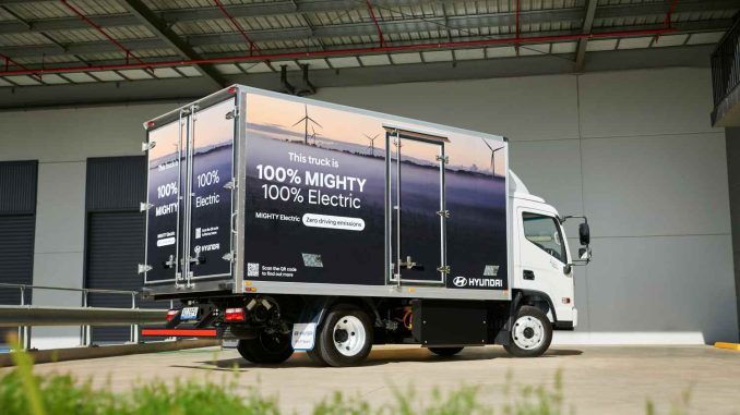 Hyundai MIGHTY Electric Truck - 12