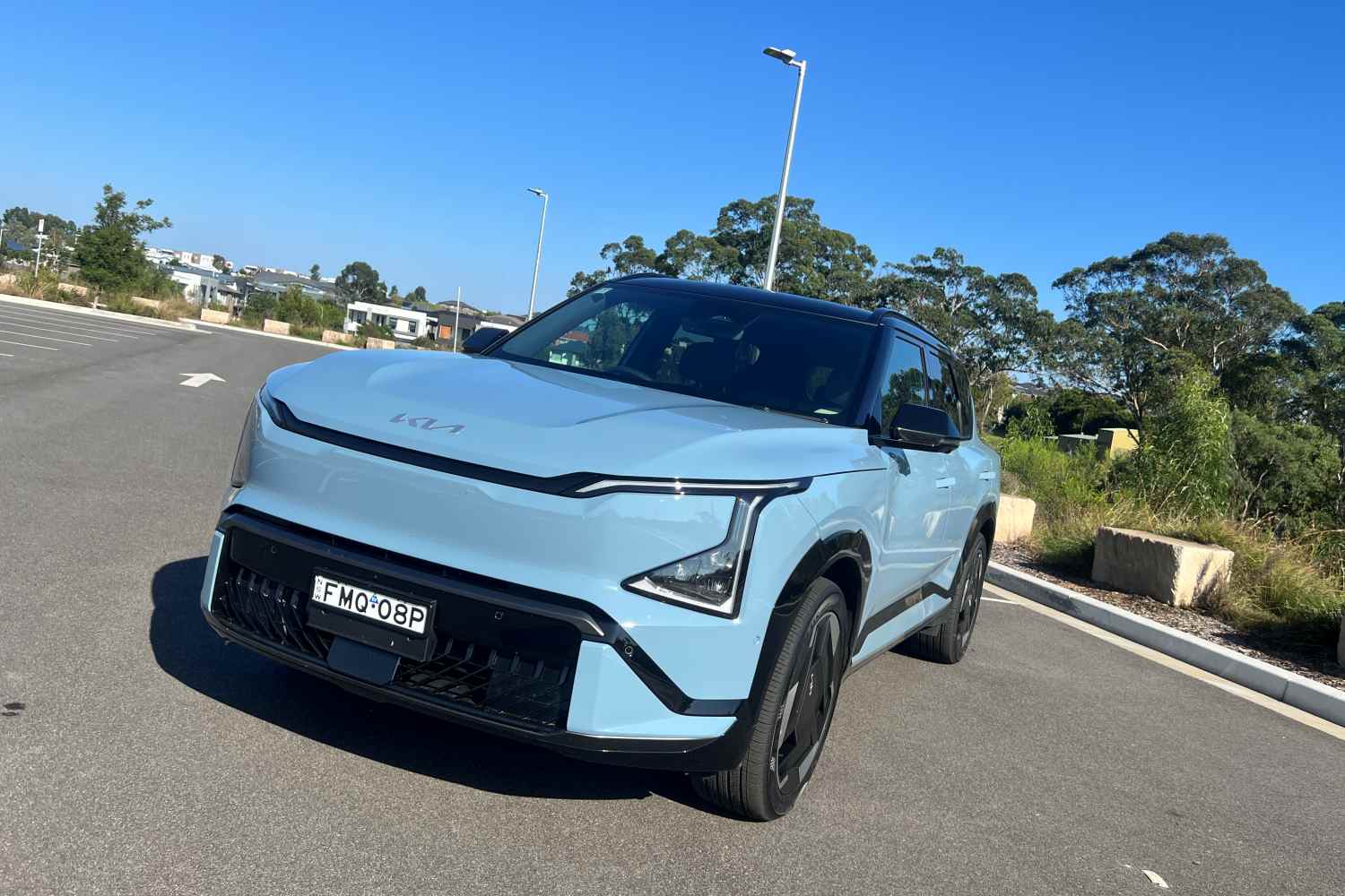 Kia EV5 GT-Line front quarter 3