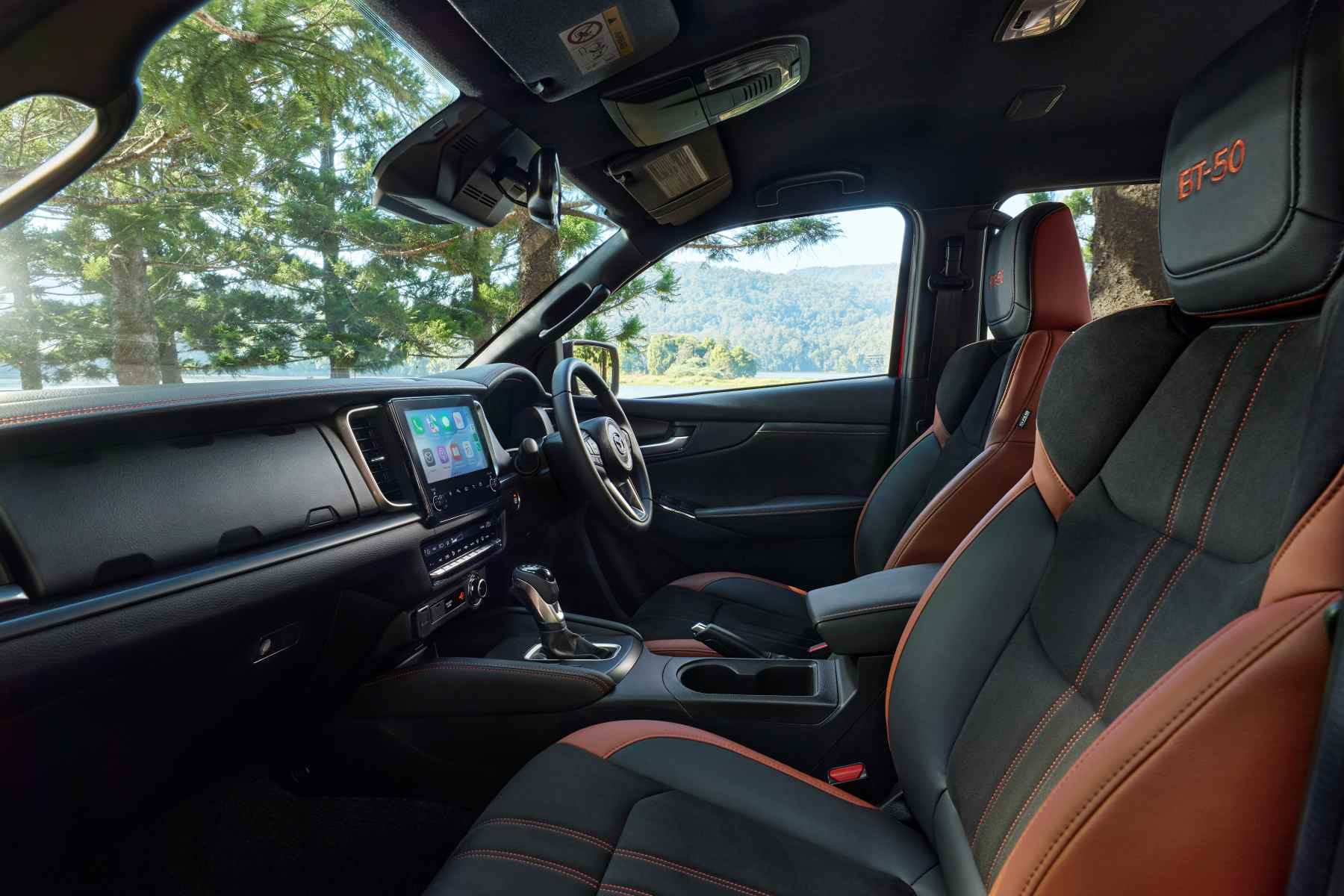 2025 Mazda BT-50 interior front 1