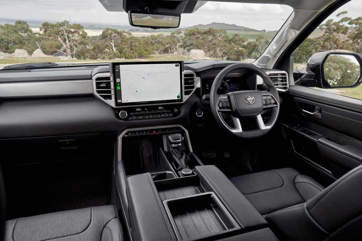 2025 Toyota Tundra Limited interior front 1