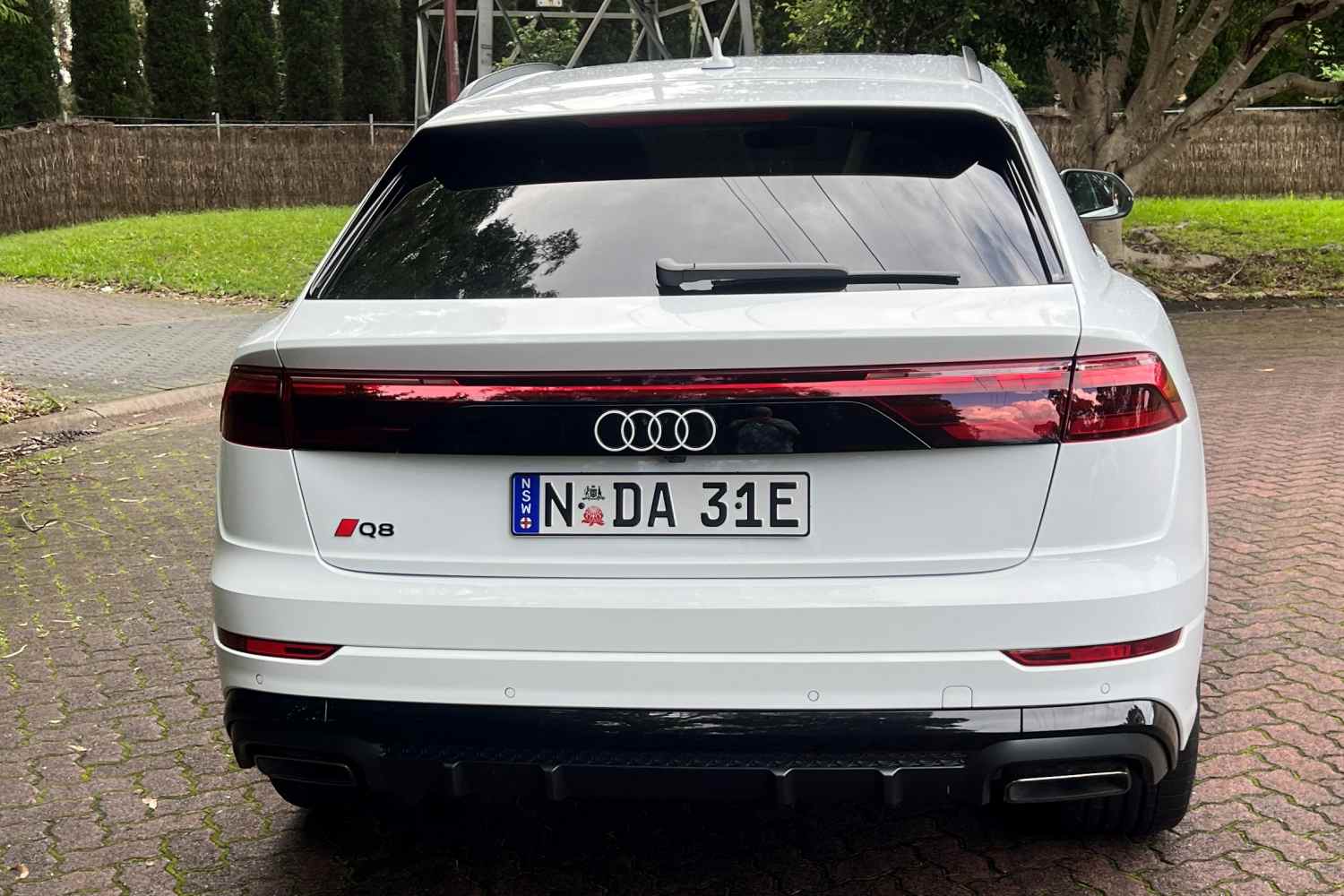 Audi Q8 50 TDi quattro S-Line rear 1