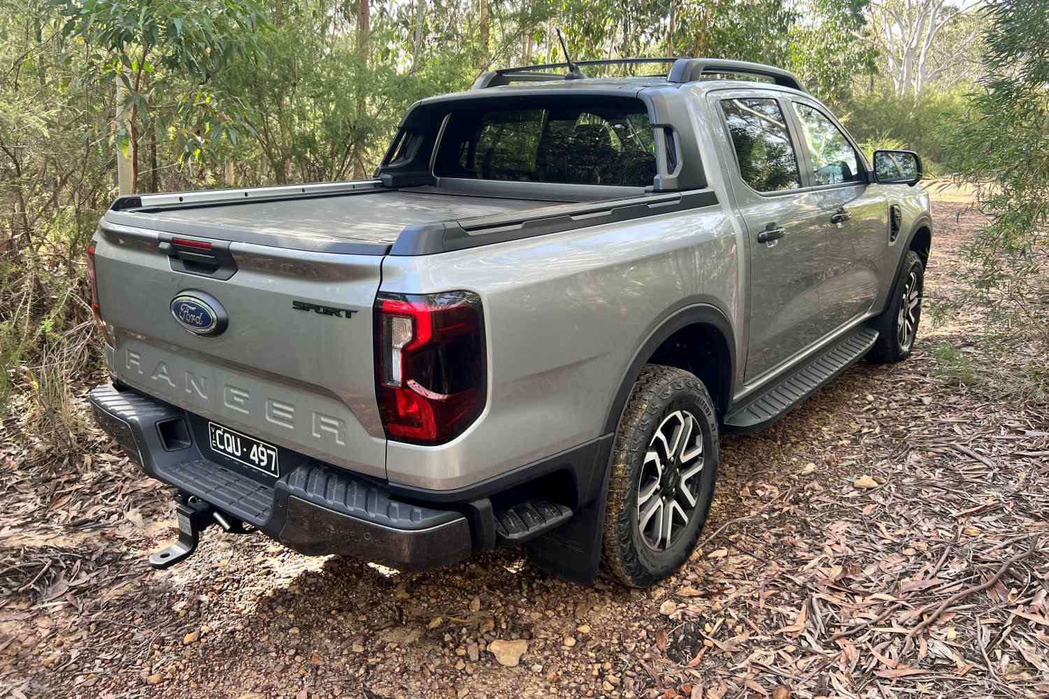 Ford Ranger Sport rear quarter 1