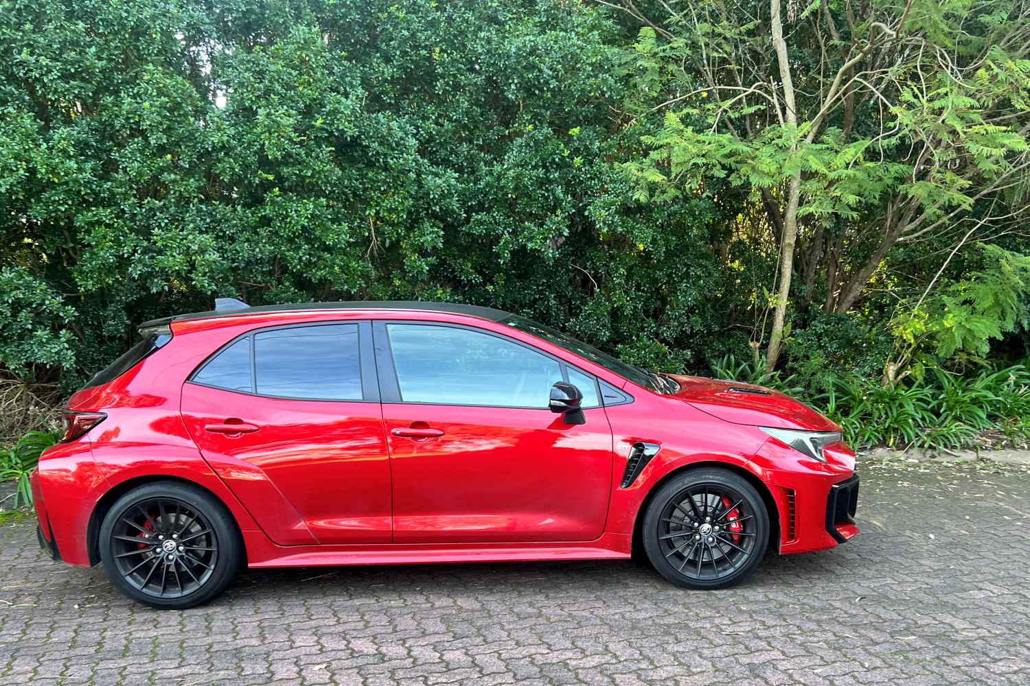 Toyota GR Corolla GTS profile 1