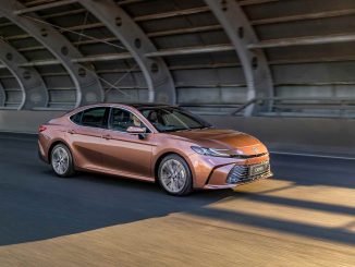 2025 Toyota Camry SL Hybrid driving
