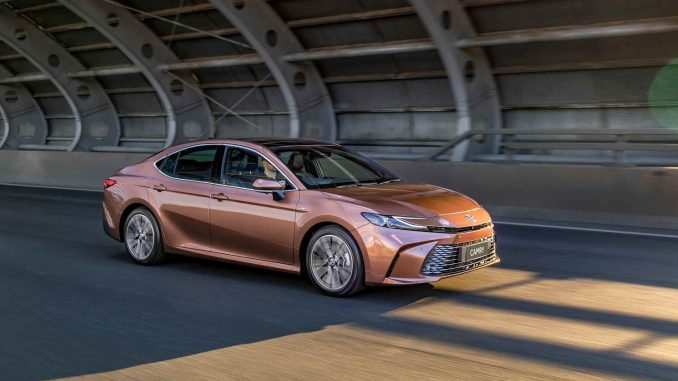 2025 Toyota Camry SL Hybrid driving