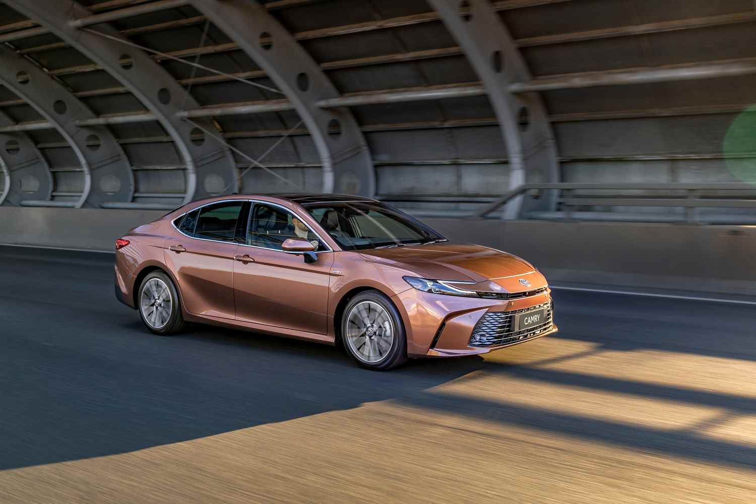 2025 Toyota Camry SL Hybrid driving