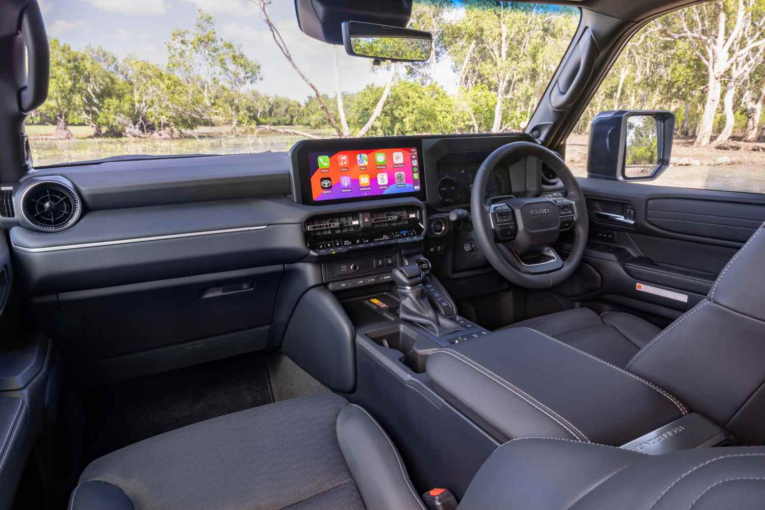 2025 Toyota LandCruiser Prado Kakadu front interior 1