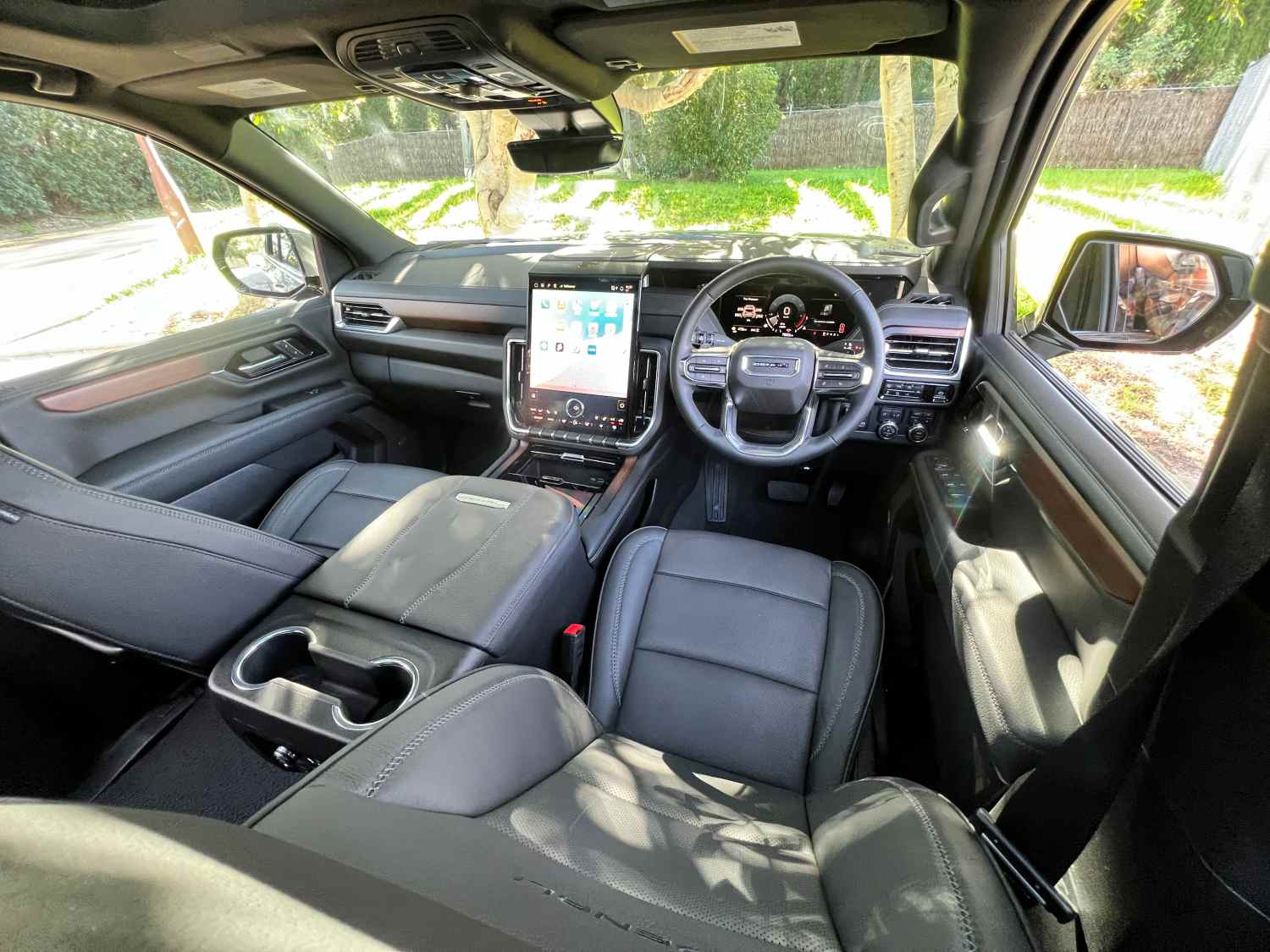 2025 Yukon Denali front interior 1