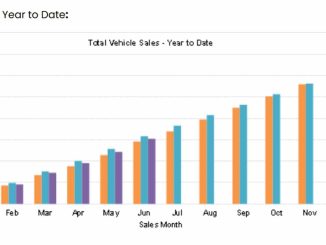 New car sales YTD June 2025