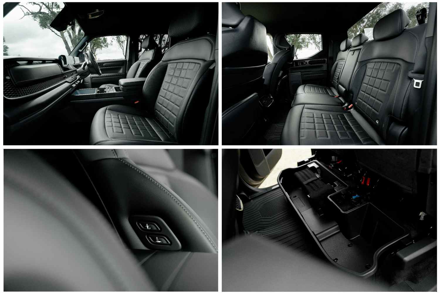KIA - Tasman interior collage 2