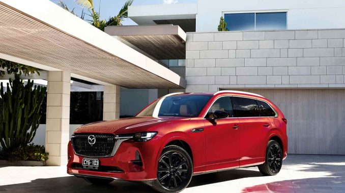 Mazda CX-80 PHEV front quarter 1