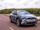 Subaru Solterra EV AWD driving 1