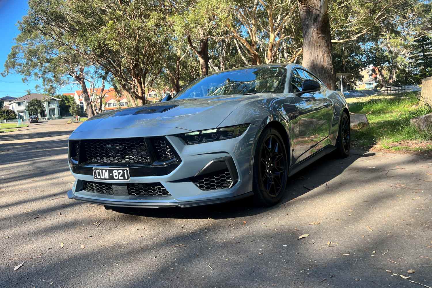 2025 Ford Mustang GT front quarter exterior 1