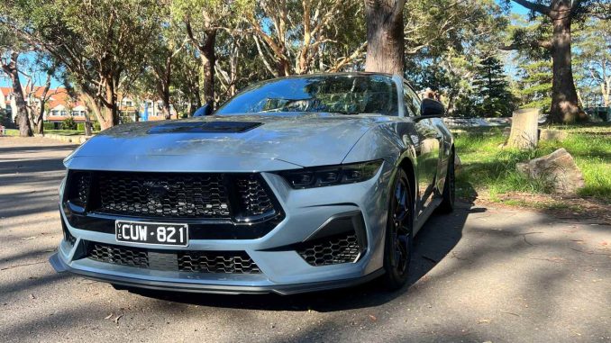 2025 Ford Mustang GT front quarter exterior 2