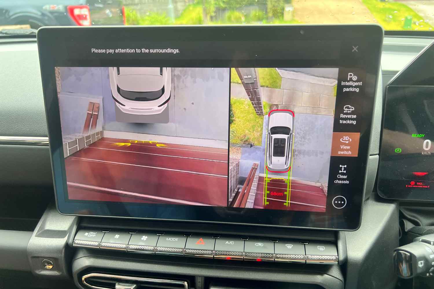 Haval H7 reverse camera