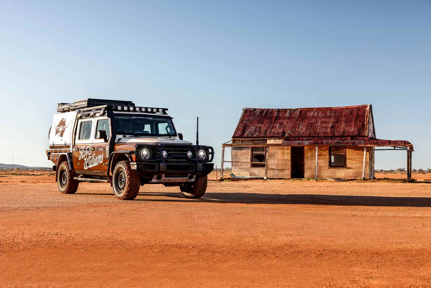 INEOS Quartermaster and R M Willians Drover Ute 2