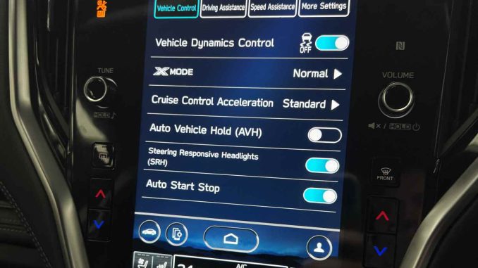 Subaru Outback safety features 1