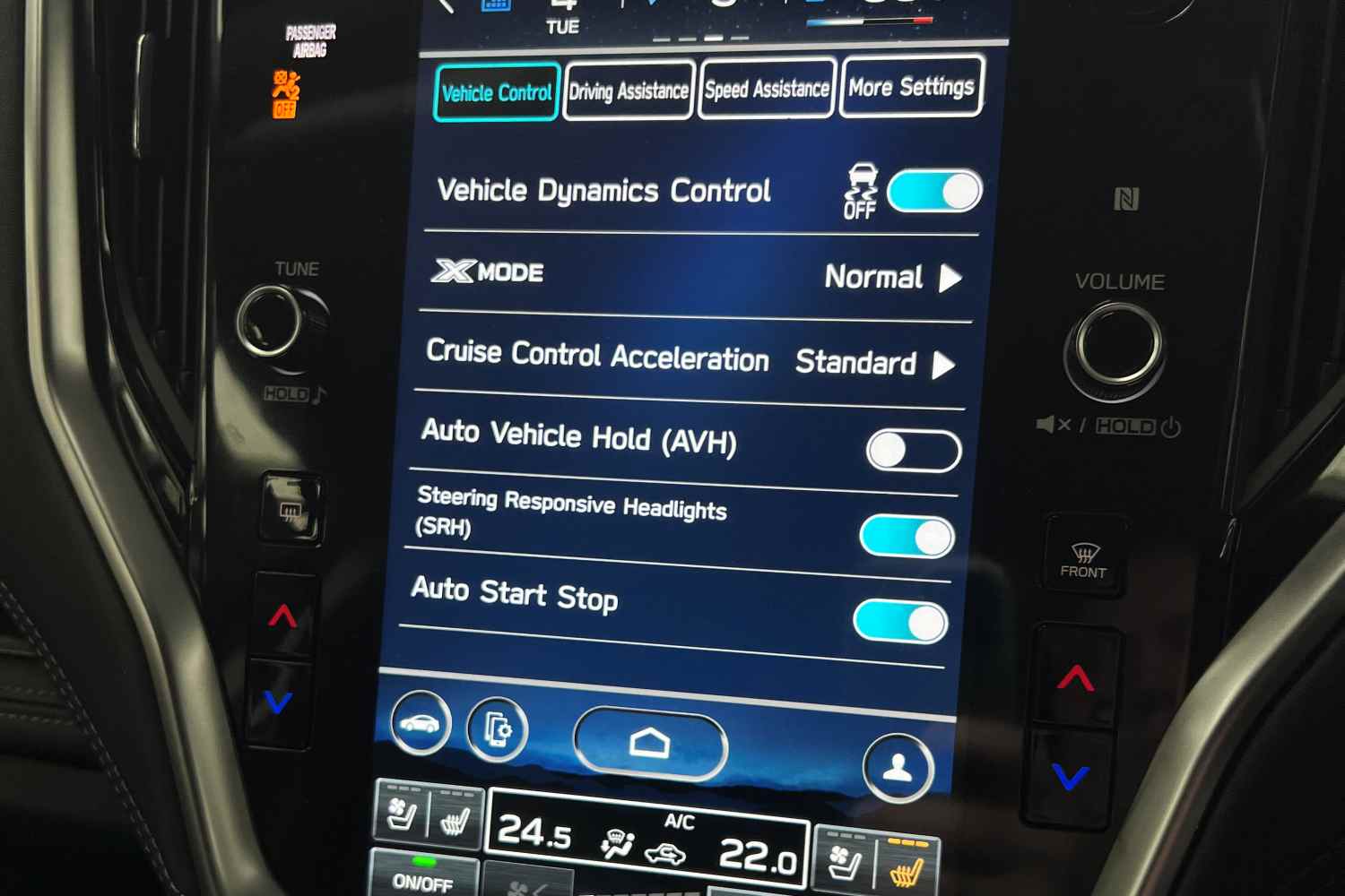 Subaru Outback safety features 1