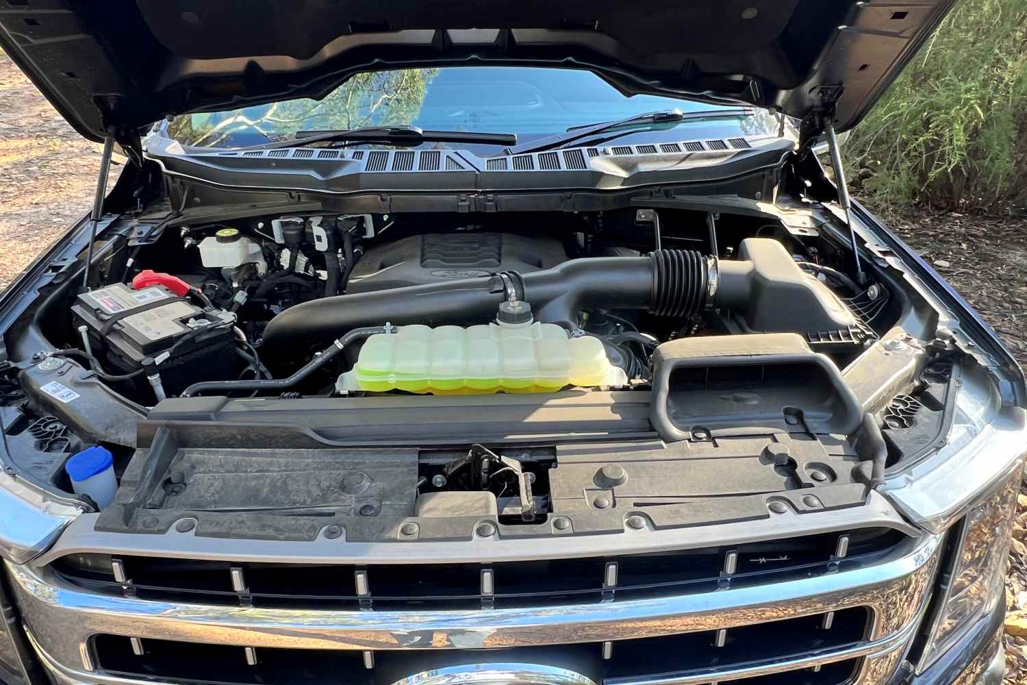 Ford F-150 Lariat engine 2